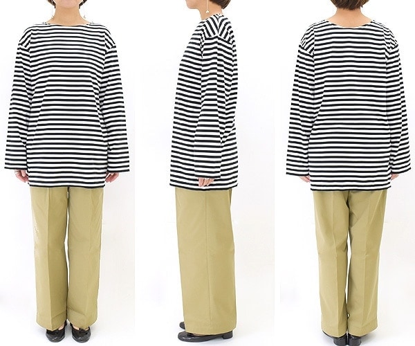 THE SHINZONE ���󥾡��� MARINE BORDER TEE �ޥ��ܡ�����T����� 19SMSCU93 ��ǥ������ڥ���å��ݥ��Ȳġ�