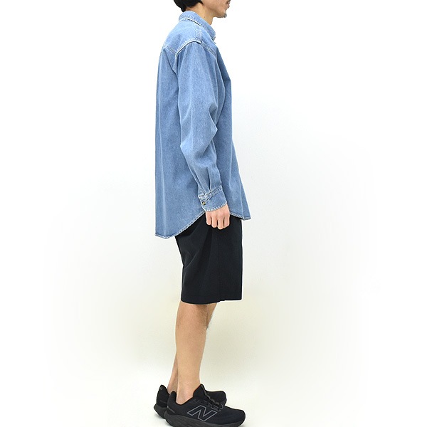 ��25SS��orSlow ���������� �磻�ɥե��å� �˥塼�衼�������硼�� ���硼�ȥѥ�� WIDE FIT NEW YORKER SHORTS �֥�å� 01-7021-61������̵����