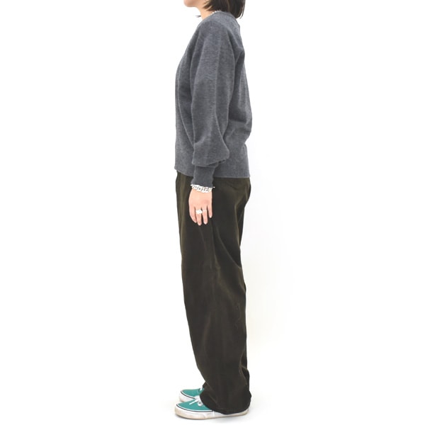 ��26FW��Oblada ���֥�� FILL V-NECK KNIT �ե��� V�ͥå��˥å� �ץ륪���С� Ĺµ F2610KN03 ��ǥ�����������̵����