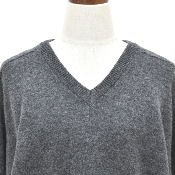 ��26FW��Oblada ���֥�� FILL V-NECK KNIT �ե��� V�ͥå��˥å� �ץ륪���С� Ĺµ F2610KN03 ��ǥ�����������̵����