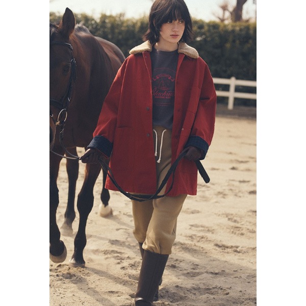 ��26AW��THE SHINZONE ���󥾡��� COTTON TWILL BARN JACKET ���åȥ�ĥ���С��󥸥㥱�å� 26AMSJK04 ��ǥ�����������̵���ۡ�ͽ���
