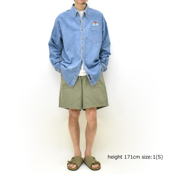 orSlow ���������� �إ��ܡ��� �ե��ƥ����� ���硼�ȥѥ�� HERRINGBONE FATIGUE SHORT PANTS 00-7030-16 ��ǥ����� ��󥺡�����̵����