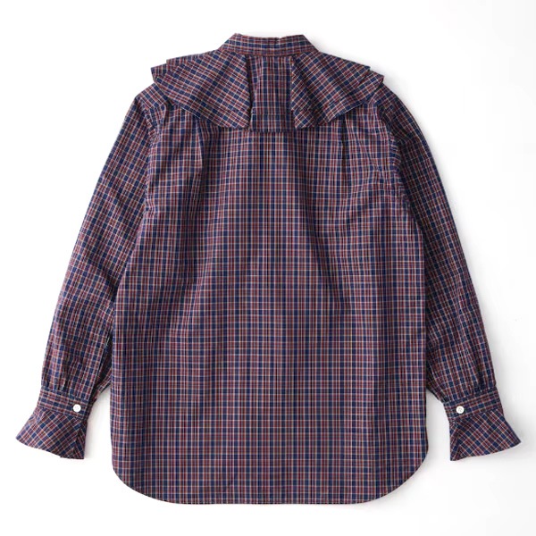 Oblada ���֥�� CHECK RUFFLE BLOUSE �����å���åե�֥饦�� S2610SH06������̵����