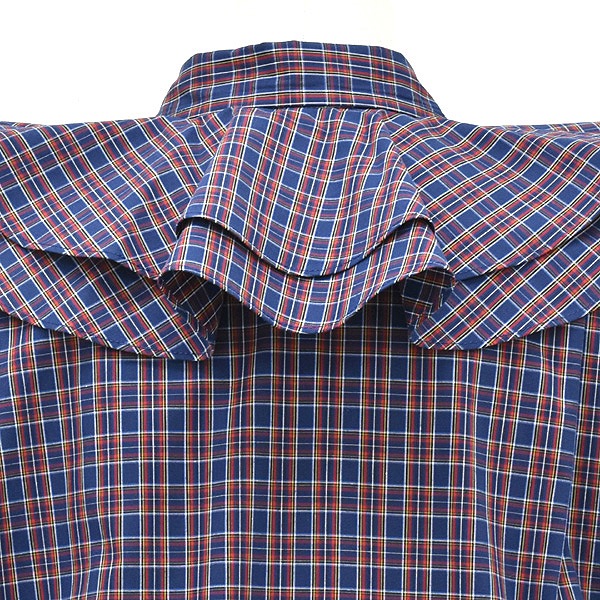 Oblada ���֥�� CHECK RUFFLE BLOUSE �����å���åե�֥饦�� S2610SH06������̵����