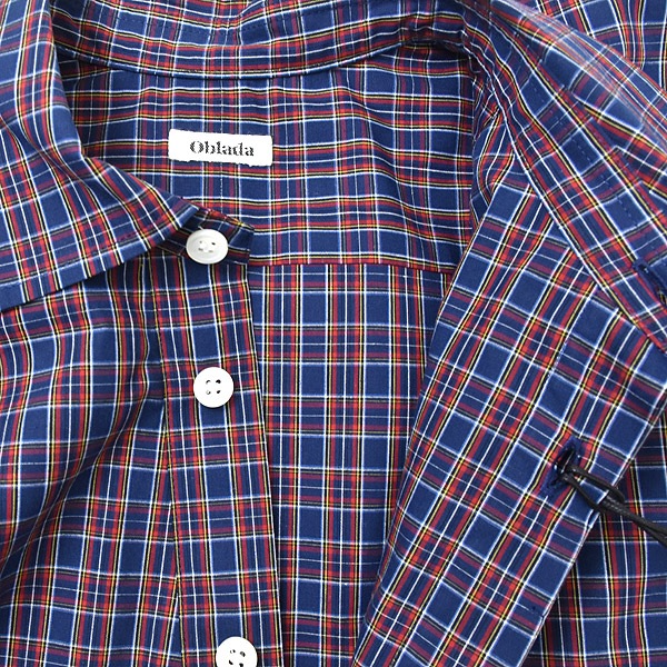 Oblada ���֥�� CHECK RUFFLE BLOUSE �����å���åե�֥饦�� S2610SH06������̵����