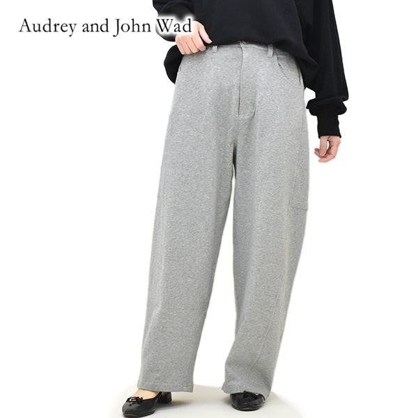 Audrey and John Wad オードリーアンドジョンワッド コットン裏毛