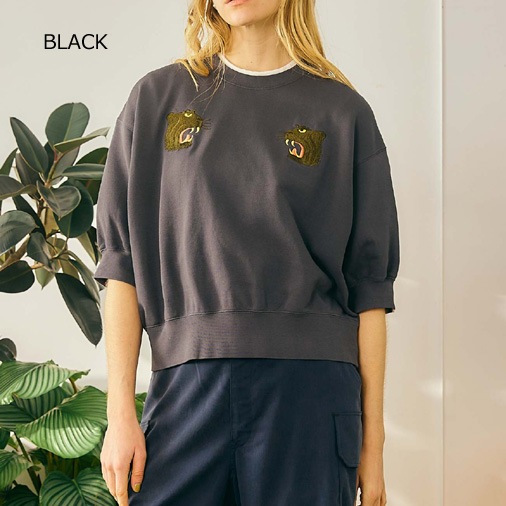��26SUMMER��Oblada ���֥�� �����٥˥�Ⱦµ�������å� SOUVENIR H/S SWEAT M2610CU06������̵����