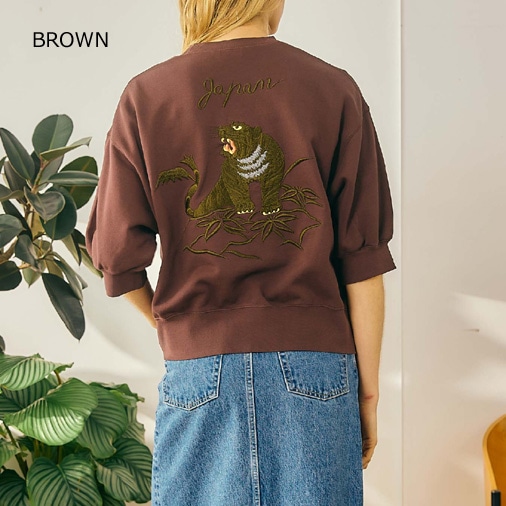 ��26SUMMER��Oblada ���֥�� �����٥˥�Ⱦµ�������å� SOUVENIR H/S SWEAT M2610CU06������̵����