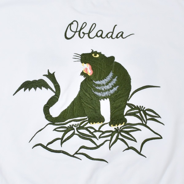 ��26SUMMER��Oblada ���֥�� �����٥˥�Ⱦµ�������å� SOUVENIR H/S SWEAT M2610CU06������̵����