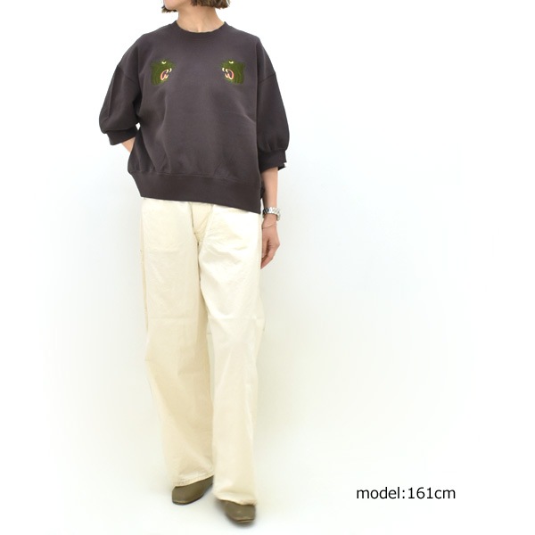 ��26SUMMER��Oblada ���֥�� �����٥˥�Ⱦµ�������å� SOUVENIR H/S SWEAT M2610CU06������̵����