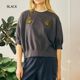 ��26SUMMER��Oblada ���֥�� �����٥˥�Ⱦµ�������å� SOUVENIR H/S SWEAT M2610CU06������̵����