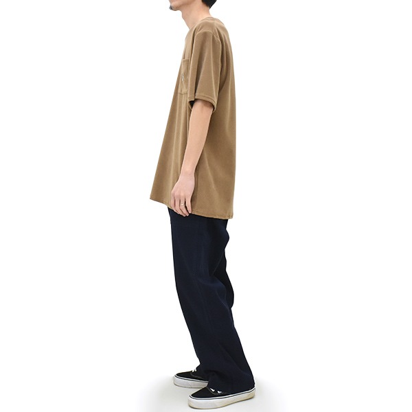 �ڡ�10%OFF�����ݥ��оݡۡڥ�����/40%OFF��South2 West8 �������ġ��������ȥ����� ���硼�ȥ��꡼�� �饦��ɥݥ��å� T����� ���åȥ� �ݥꥨ���ƥ� �ѥ��� S/S Round Pocket Tee -C/Pe Pile- SX743 ��󥺡�����̵���ۡ�26 SUMMER SALE�ۡ����ʡ����Բġ�
