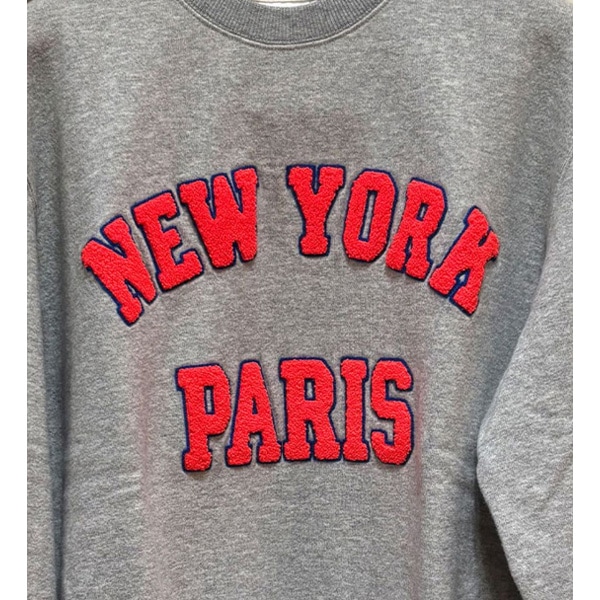 ��26AW��THE SHINZONE ���󥾡��� NEWYORK PARIS SWEATSHIRT �˥塼�衼���ѥꥹ�����åȥ���� �ץ륪���С� 26AMSCU14 ��ǥ�����������̵���ۡ�ͽ���