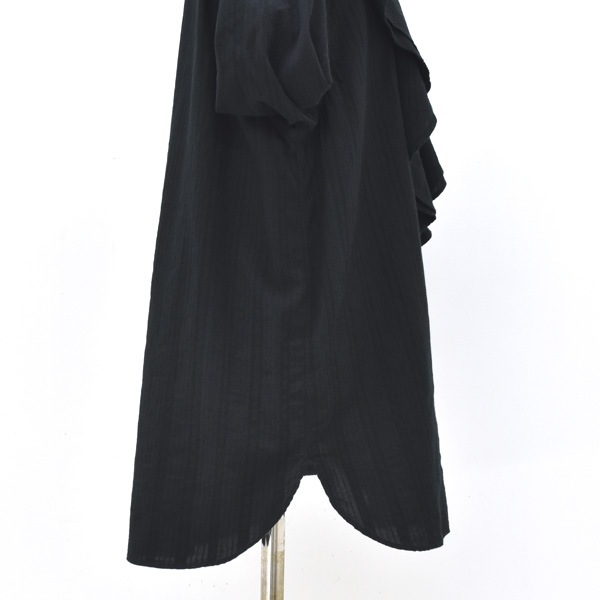 ��26SS��Oblada ���֥�� OVER DYE RUFFLE BLOUSE �����С����� ��åե�֥饦�� S2610SH07������̵����