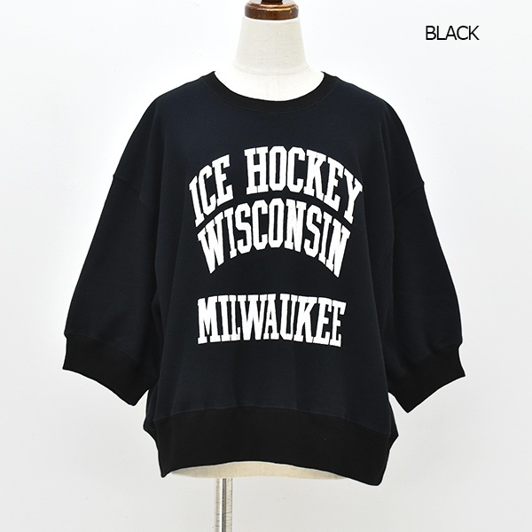 ��26SUMMER��Oblada ���֥�� �ۥå���Ⱦµ�������å� HOCKEY H/S SWEAT M2610CU20������̵����