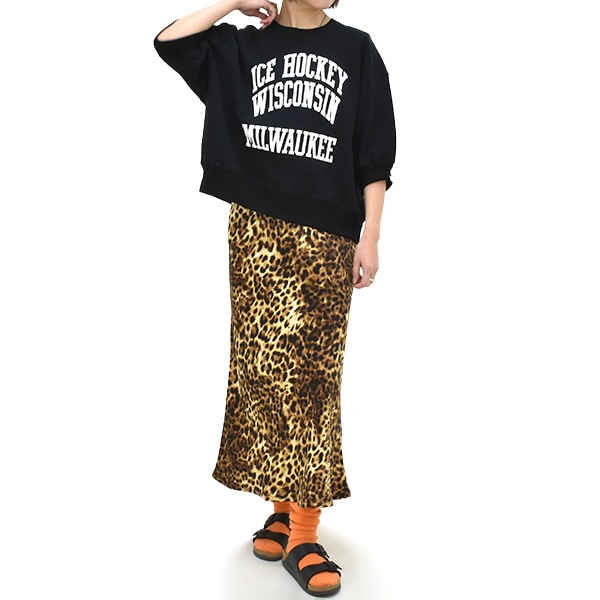 ��26SUMMER��Oblada ���֥�� �ۥå���Ⱦµ�������å� HOCKEY H/S SWEAT M2610CU20������̵����