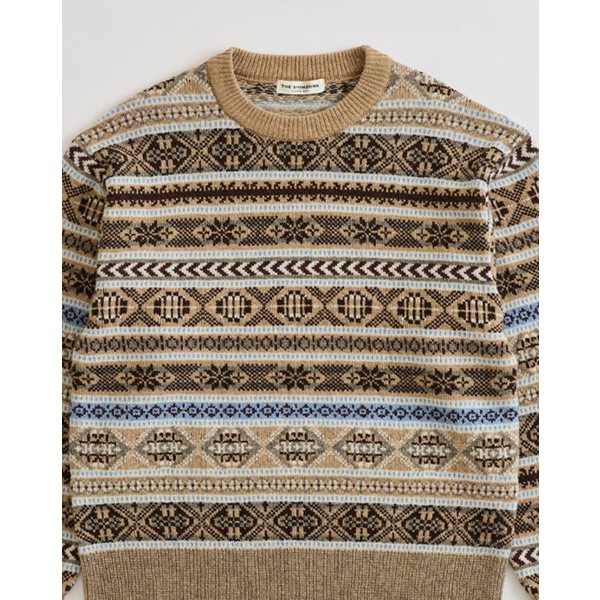 ��26AW��THE SHINZONE ���󥾡��� FAIR ISLE KNIT PULLOVER �ե��������� �˥åȥץ륪���С� 26AMSNI07 ��ǥ�����������̵���ۡ�ͽ���