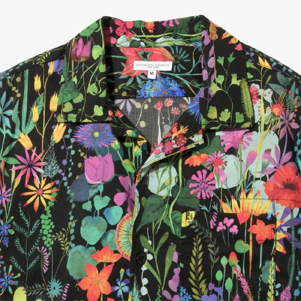 24SSEngineered Garments 󥸥˥ɥ CAMP SHIRT -COTTON FLORAL LAWN- ץ ץ󥫥顼Ⱦµ OR018̵