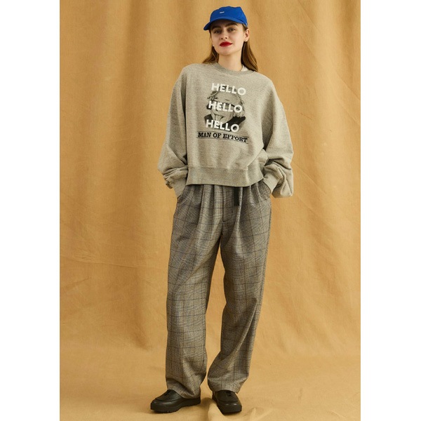 ��26FW��Oblada ���֥�� FINE PANTS CHECK �ե�����ѥ�� �����å� F2610PT15 ��ǥ�����������̵���ۡ����ͽ���