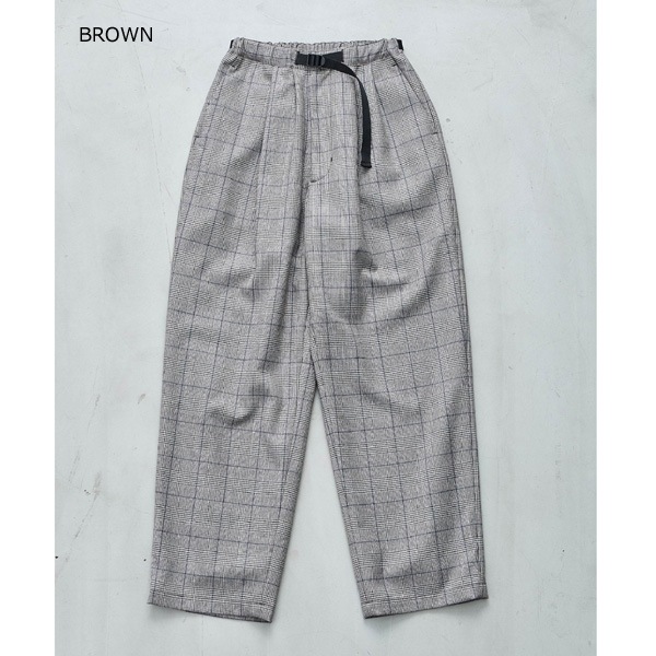 ��26FW��Oblada ���֥�� FINE PANTS CHECK �ե�����ѥ�� �����å� F2610PT15 ��ǥ�����������̵���ۡ����ͽ���