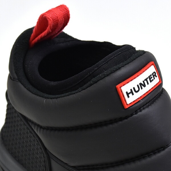 HUNTER �ϥ󥿡� "W ORG INSULATED SNOW ANKLE BT" ���ꥸ�ʥ� ���󥷥�졼�ƥå� ���󥯥� ���Ρ��֡��� WFS2107WWU ��ǥ����� �֥�å�������̵����