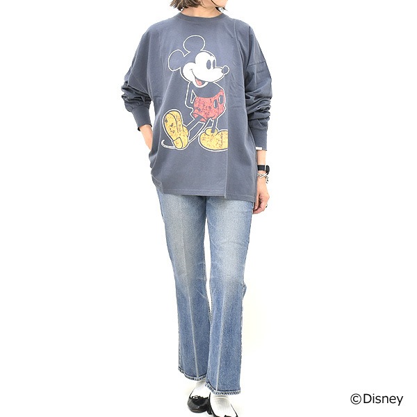 Oblada ���֥�� �ߥå�������T����� Ĺµ MICKEY LONG TEE �ե����ɥ֥�å� M2610CU27������̵����