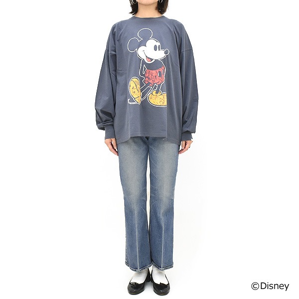 Oblada ���֥�� �ߥå�������T����� Ĺµ MICKEY LONG TEE �ե����ɥ֥�å� M2610CU27������̵����