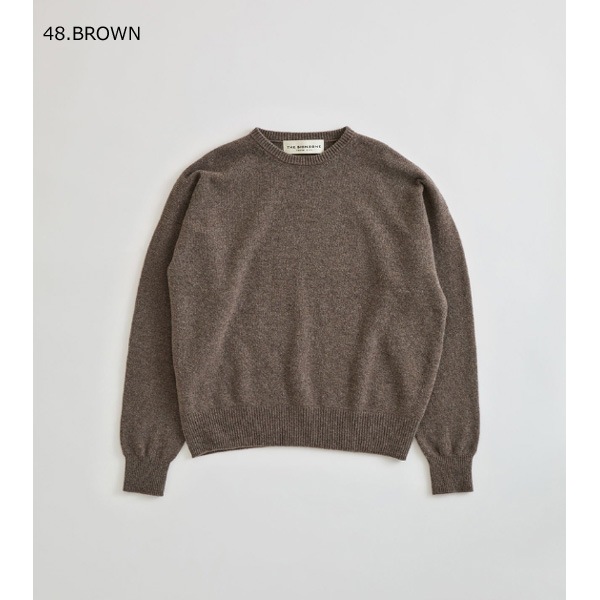��26AW��THE SHINZONE ���󥾡��� RELAXED KNIT PULLOVER ���å����˥åȥץ륪���С� �����ߥ䥦���� 26AMSNI10 ��ǥ�����������̵���ۡ�ͽ���