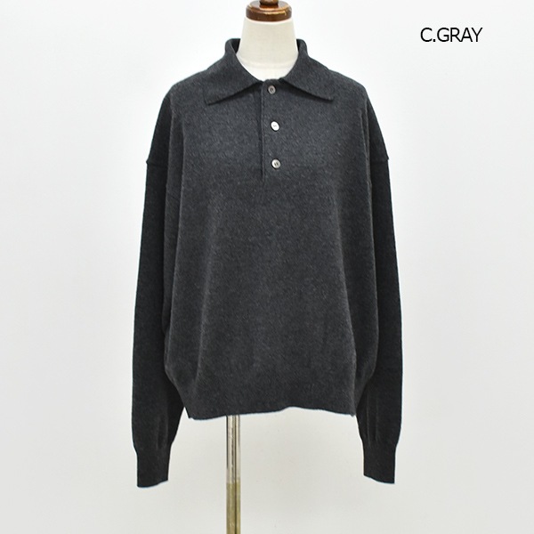 ��25FW��Oblada ���֥�� HENRY POLO KNIT �إ�꡼ �ݥ� �˥å� F2510KN01 ��ǥ�����������̵����