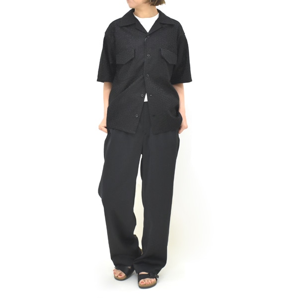 ��26SUMMER��Oblada ���֥�� �ե�����֥������꡼����� �ɽ� FLOWER EMBROIDERY SHIRT M2610SH06������̵����