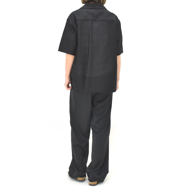 ��26SUMMER��Oblada ���֥�� �ե�����֥������꡼����� �ɽ� FLOWER EMBROIDERY SHIRT M2610SH06������̵����
