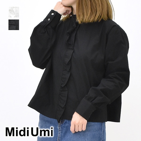 数々の賞を受賞 Midiumi 1-73945743 フリルショートシャツ ミディウミ トップス