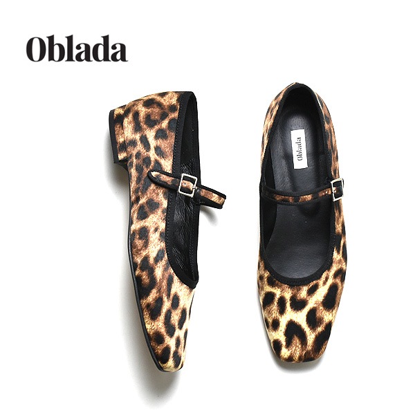 ��26SS��Oblada ���֥�� OBLADA MARY JEAN LEOPARD ��꡼�������� ���ȥ�åץѥ�ץ� �쥪�ѡ��� S2610IT14������̵����
