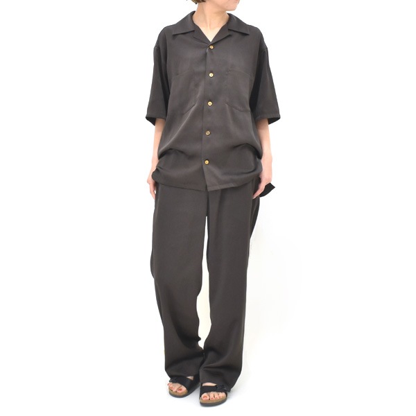 ��26SUMMER��Oblada ���֥�� �����ץ󥫥顼����� OPEN COLLAR SHIRT M2610SH05������̵����