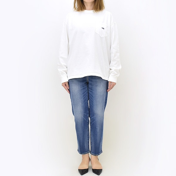 THE NORTH FACE PURPLE LABEL �Ρ����ե����� �ѡ��ץ�졼�٥� "7oz L/S POCKET TEE" �ݥ��åȻɽ� ĹµT����� NT3365N ��˥��å���������̵����