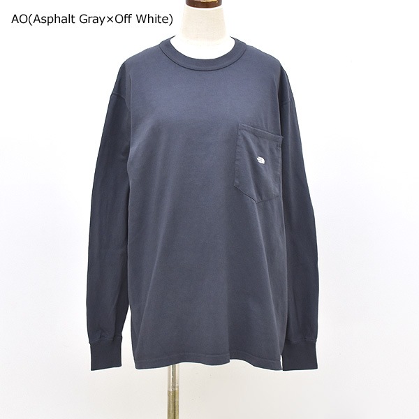 THE NORTH FACE PURPLE LABEL �Ρ����ե����� �ѡ��ץ�졼�٥� "7oz L/S POCKET TEE" �ݥ��åȻɽ� ĹµT����� NT3365N ��˥��å���������̵����