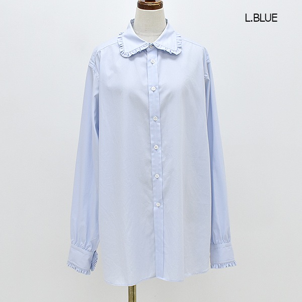 ��25FW��Oblada ���֥�� GLANCE SHIRT �ե�륫�顼����� F2510BL01������̵����