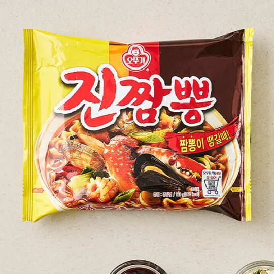[オットギ] ジンチャンポン 130g/袋ラーメン 韓国らーめん
