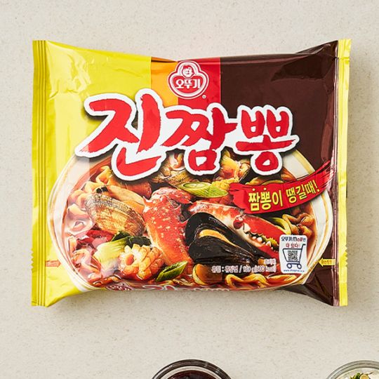 チャンビンくん セットだとこのお値段 オットギ] ジンチャンポン 130g/袋ラーメン 韓国らーめん | 韓国市場