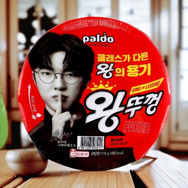 [paldo]王カップラーメン110ｇ/韓国ラーメン　インスタントラーメン