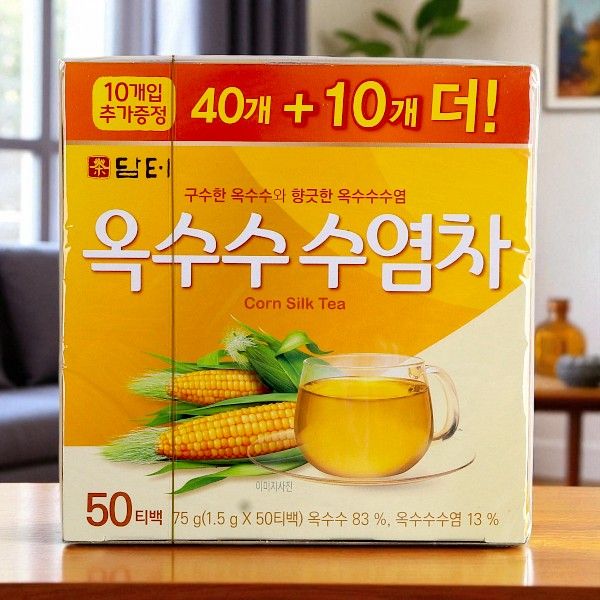 [ダムト]トウモロコシひげ茶 50個入り/ティーバッグ 韓国お茶