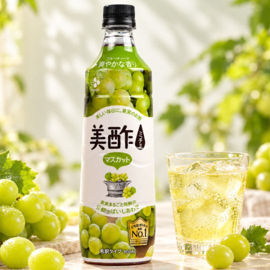 [CJ]プチジェル 美酢 (ミチョ) マスカット味 800ml / 酢飲料 飲むお酢  韓国飲み物