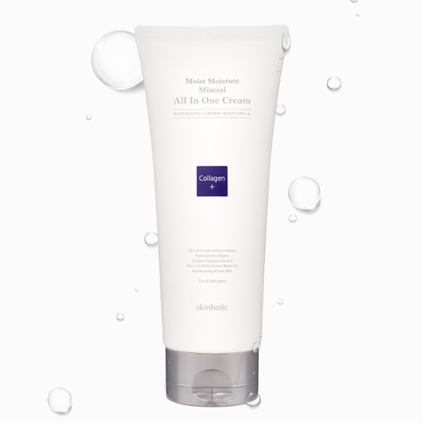 [skin holic]モイストモイスチャー ミネラルオールインワンクリーム180ml