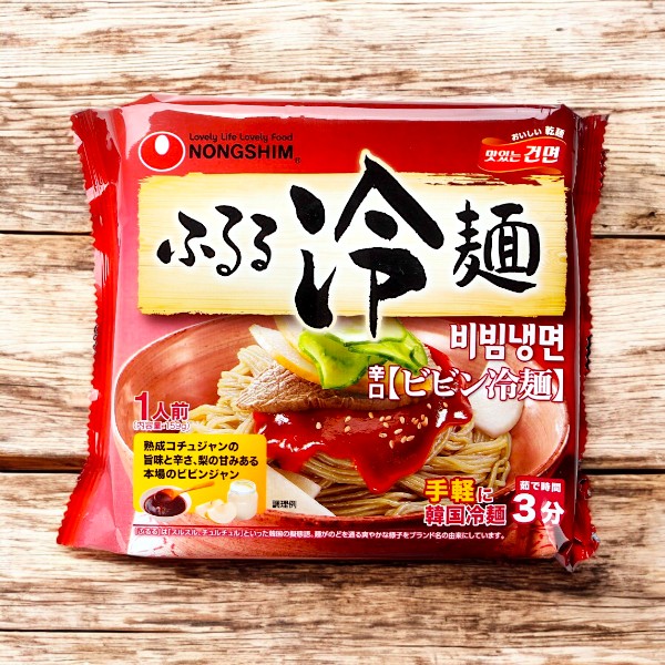 [農心]ふるる冷麺 ビビン冷麺 159g/【賞味期限：26年2月9日】韓国冷麺