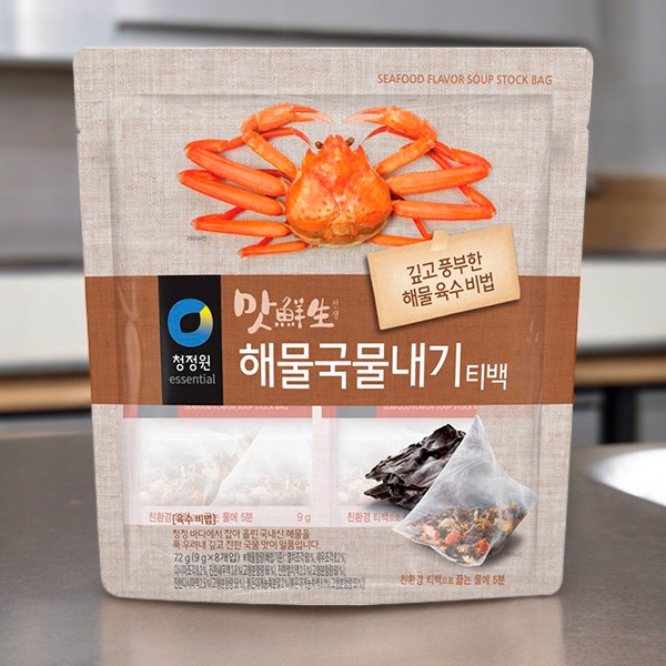 清浄園]マッ鮮生 魚介 だしパック (8gX8) | 韓国市場,調味料