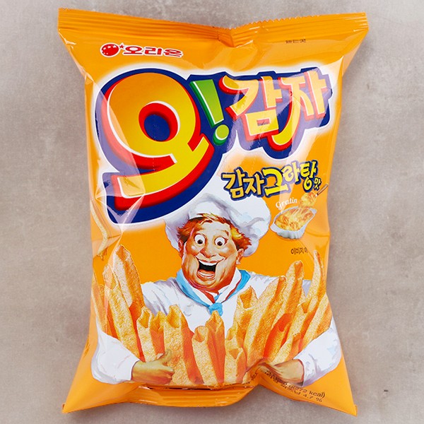 [オリオン]オガムジャグラタン味50g/オーガムジャ ジャガイモスティック|お菓子|お菓子/飲料