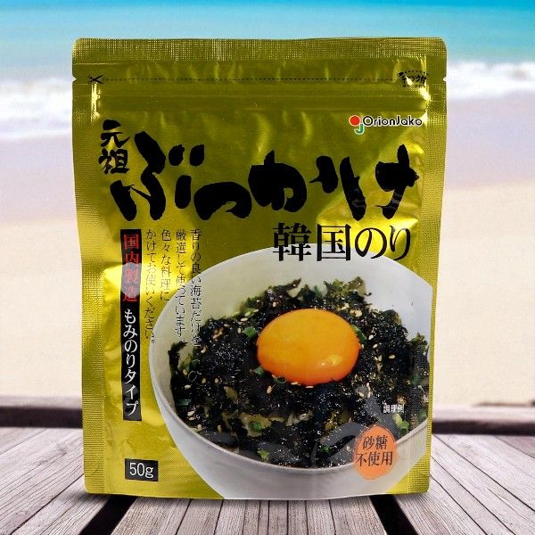 オリオンジャコー]元祖ぶっかけ韓国のり もみのりタイプ/50g | 韓国