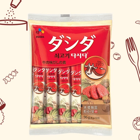 [CJ] 牛肉ダシダ スティック / 8g×12本 韓国調味料