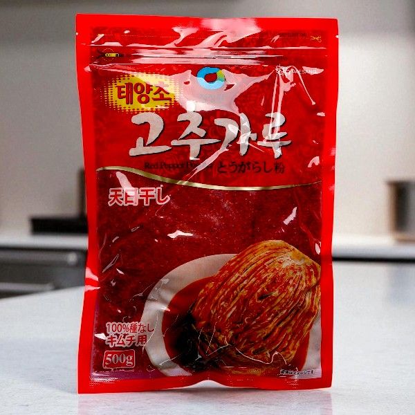 [清浄園] 唐辛子粉 キムチ用・中辛(粗い・500g)
