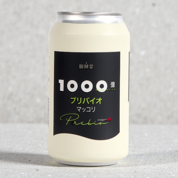 [麹醇堂]1000億プリバイオマッコリ350ml (缶)Alc.5％